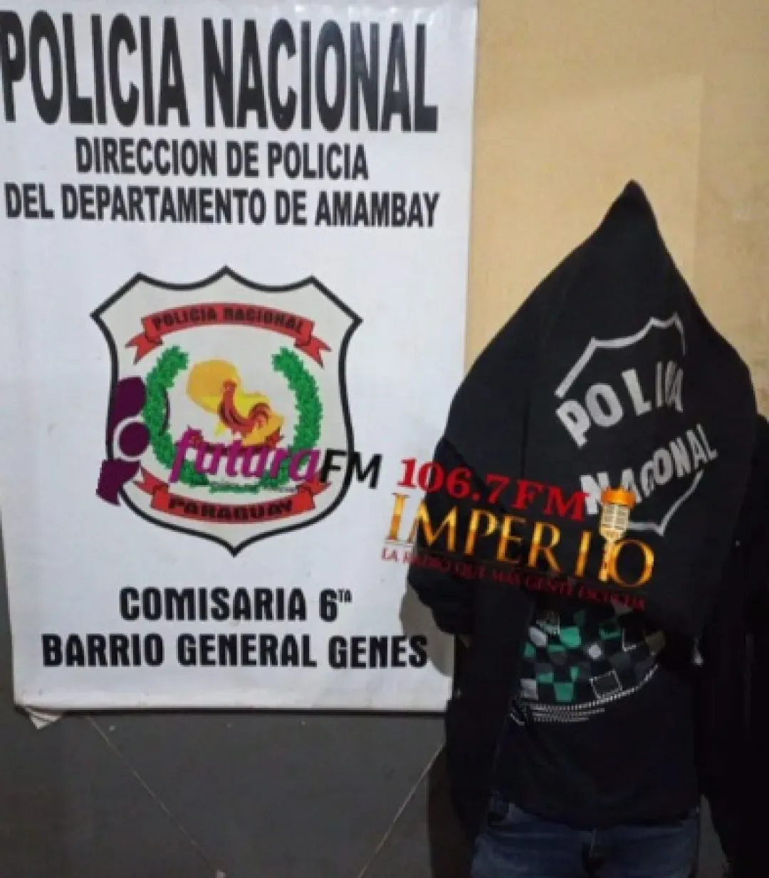 Albañil detenido tras intentar ingresar a la fuerza a vivienda de su ex pareja y dañar propiedad
